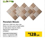 Porcelain Masaic 300x300mm-Per Pk