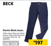 Beck Denim Work Jeans