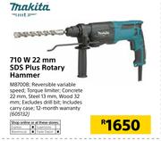 Makita 710W 22mm SDS Plus Rotary Hammer