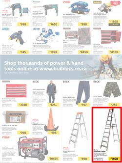 Builders Eastern Cape : The Best Deals On The Widest Range (21 Aug - 16 Sept 2018), page 9