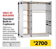 Standard Built In Cupboard-2100mm x 1820mm 