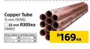 Copper Tube 15mm-Each