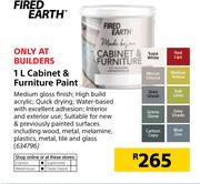 Special Fired Earth 1Ltr Cabinet Furniture Paint m.guzzle .za