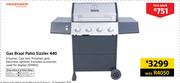 Mega Master Gas Braai Patio Sizzler 440