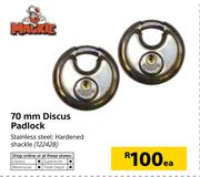 Mackie 70mm Discus Padlock-Each