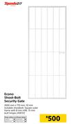 Xpanda Diy Econo Shoot-BOlt Security Gate