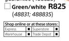 Fired Earth extreme Roof Acrylic Green/White-20Ltr