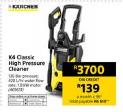Karcher K4 Classic High Pressure Cleaner