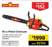 Wolf Garden 45cc Prtrol Chainsaw
