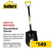 Builders Round Nose Shovel