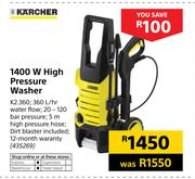 Karcher 1400W High Pressure Washer K2 360