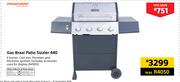 Megamaster Gas Braai Patio Sizzler 440