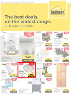 Builders Western Cape : The Best Deals On The Widest Range (21 Aug - 16 Sept 2018), page 1