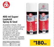 abe 400ml Super Laykold Spray & Seal-Each
