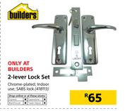 Builders 2 Lever Lock Set