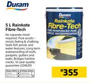 Duram 5Ltr Rainkote Fibre Tech