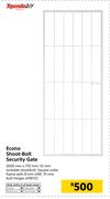 Xpanda Diy Econo Shoot Bolt Security Gate 2000mm x 770mm