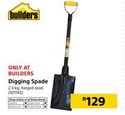 Builders Digging Spade 