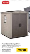 Keter Factor Garden Stronge Shed 1780mm x 2080mm