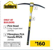 Builders Fibreglass Pick Handle