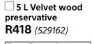 Fired Earth 5Ltr Velvet Wood Preservative