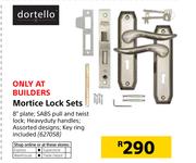 Dortello Mortice Lock Set