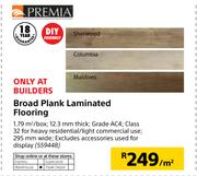 Premia Board Plank Laminated Flooring-Per Sqm