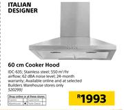 Italian Designer 60 cm Cooker Hood IDC-635