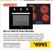 Goldair 60cm Hob & Oven Bundle