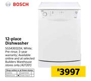 Bosch 12 Place Dishwasher SGS43E02ZA