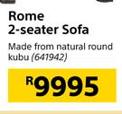 Design House Rome 2 Seater Sofa