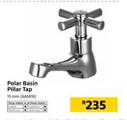 Polar Basin Pillar Tap 15mm
