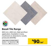 Basali Tile Range 400mm x 400mm-Per Sqm