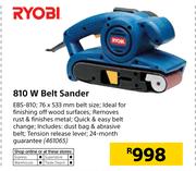 Ryobi 810W Belt Sander EBS-810