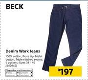 Beck Denim Work Jeans