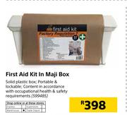 First Aid Kit In Maji Box