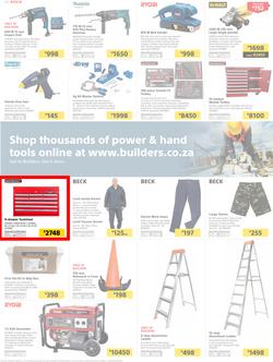 Builders Western Cape : The Best Deals On The Widest Range (21 Aug - 16 Sept 2018), page 9