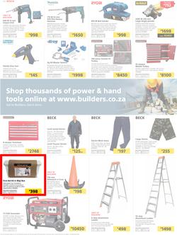 Builders Western Cape : The Best Deals On The Widest Range (21 Aug - 16 Sept 2018), page 9