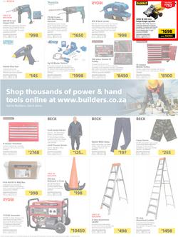 Builders Western Cape : The Best Deals On The Widest Range (21 Aug - 16 Sept 2018), page 9