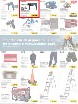 Builders Western Cape : The Best Deals On The Widest Range (21 Aug - 16 Sept 2018), page 9