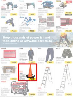 Builders Western Cape : The Best Deals On The Widest Range (21 Aug - 16 Sept 2018), page 9
