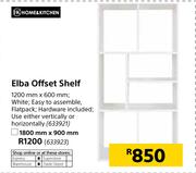 Home & Kitchen Elba Offset Shelf 1200mm x 600mm