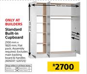 Standard Built In Cupboard 2100mm x 1820mm