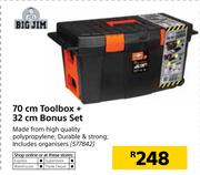 Big Jim 70cm Toolbox + 32cm Bonus Set