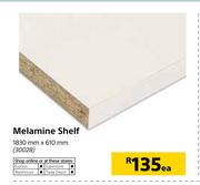 Melamine Shelf 1830mm x 610mm-Each