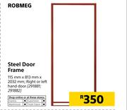 Robmeg Steel Door Frame 115mm x 813mm x 2032mm