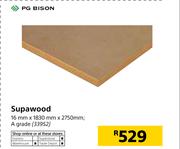 PG Bison Supawood 16mm x 1830mm x 2750mm-Each