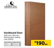 Swartland Hardboard Door 2032mm x 813mm-Each