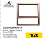 Swartland Aluminium Window 900mm x 900mm