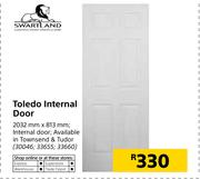 Swartland Toledo Internal Door 2032mm x 813mm